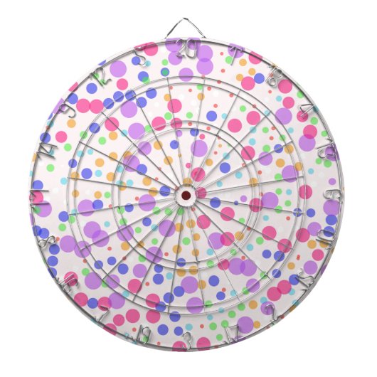 Cible De Fléchettes Points en rose (Devant)