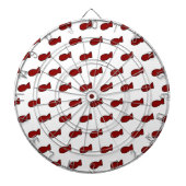 Cible De Fléchettes Poisson rouge (Devant)