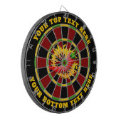 Cible De Fléchettes Poivre chaud avec flamme (Devant gauche)