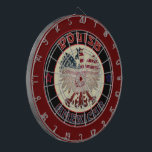 Cible de flechettes polonaise d'aigle américain<br><div class="desc">Surtout pour les Américains polonais et les ex-pats ! Design polonais d'aigle américain avec drapeaux américains et polonais combinés et emblème de l'aigle blanc de Pologne. Fier de votre ascendance européenne ? C'est pour vous ! Idéal pour t-shirts, sweat - shirts à capuche, casquettes ainsi que de grandes idées cadeaux...</div>