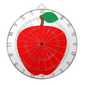 Cible De Fléchettes Pomme rouge fruits (Devant)