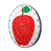 Cible De Fléchettes Pomme rouge fruits (Devant droit)