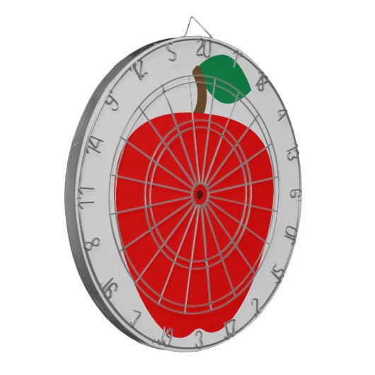 Cible De Fléchettes Pomme rouge fruits (Devant gauche)