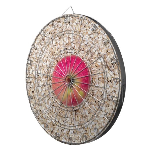 Cible De Fléchettes Pomme sur avoine (Devant droit)