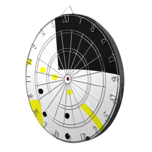 Cible De Fléchettes Pop-art92 (Devant droit)