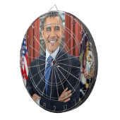 Cible De Fléchettes Portrait de Barack Obama (Devant droit)