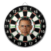 Cible De Fléchettes Portrait de Barack Obama (Devant)