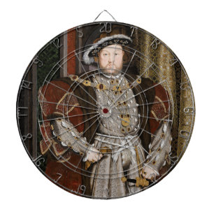 Cible De Fléchettes Portrait de Henri VIII (Hans Holbein le jeune)