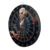Cible De Fléchettes Portrait de pouce, Benjamin Franklin Père fondateu (Devant droit)