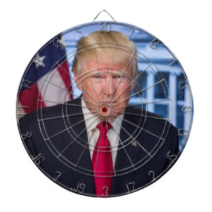 Cible De Fléchettes Portrait officiel de Donald Trump