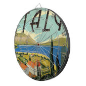 Cible De Fléchettes Poster italien vintage (Devant droit)