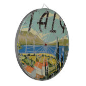 Cible De Fléchettes Poster italien vintage (Devant gauche)