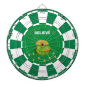 Cible De Fléchettes Pot d'or et texte (Devant)