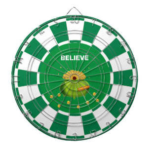 Cible De Fléchettes Pot d'or et texte