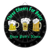 Cible De Fléchettes Pour votre tableau de bord de pub (Devant)