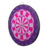 Cible de flechettes : Pourpre mauve-clair, rose, (Devant droit)