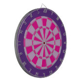 Cible de flechettes : Pourpre mauve-clair, rose, (Devant gauche)