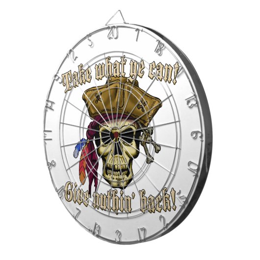 Cible De Fléchettes Prenez Ce Que Vous Pouvez... (Devant droit)