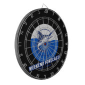 Cible De Fléchettes Prévisions de week-end 100% de chances (Devant gauche)