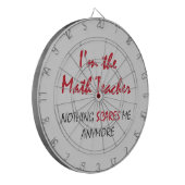 Cible De Fléchettes Professeur de maths (Devant gauche)