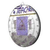 Cible De Fléchettes Professeur, vous m'apprenez à espérer pour le meil (Devant droit)