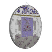 Cible De Fléchettes Professeur, vous m'apprenez à espérer pour le meil (Devant gauche)