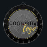 CIBLE DE FLÉCHETTES PROFESSIONNEL ENTREPRISE MARQUE D'ENTREPRISE LOGO<br><div class="desc">Modèle professionnel pour créer votre propre logo d'entreprise personnalisée. Ce design modèle a un logo circulaire d'entreprise d'espace réservé que vous pouvez remplacer et mettre dans votre propre.</div>