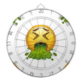 Cible De Fléchettes puking émoji (Devant)