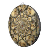 Cible De Fléchettes Puppy Kaleidoscope Art Print (Devant droit)