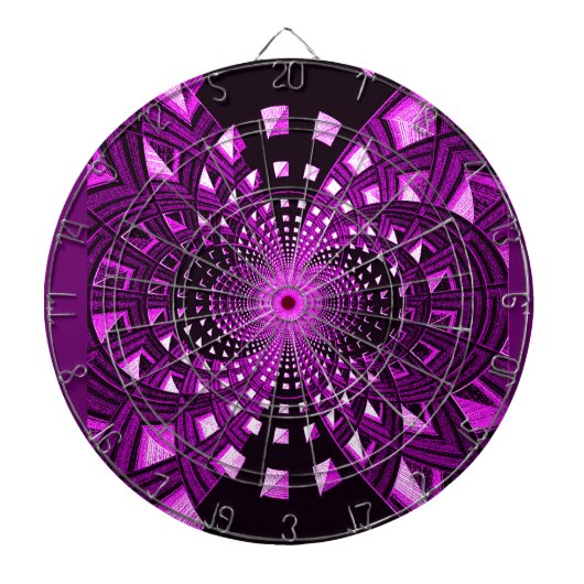 Cible De Fléchettes PurpleZone_ (Devant)