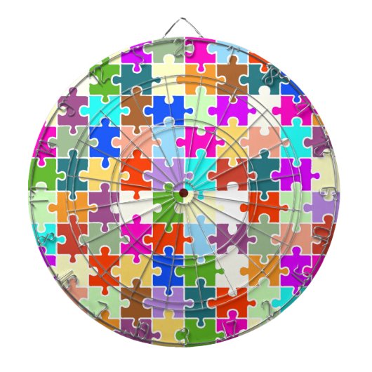 Cible De Fléchettes Puzzle amusant (Devant)