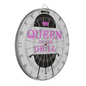Cible De Fléchettes Queen Of The Grill, Couronne Rose (Devant gauche)