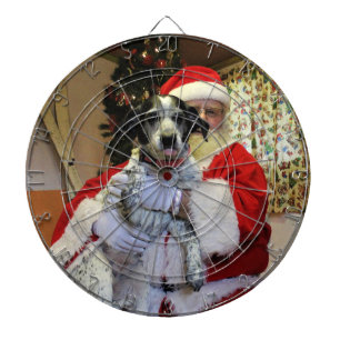 Cible De Fléchettes Quelqu'un obtenant le charbon pour Noël