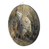 Cible De Fléchettes R17 Coyote se grattant (Devant droit)