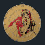 Cible De Fléchettes R & B Manga, Neko Catgirl Furry Loli Anime<br><div class="desc">L'image est un pin-up à la manga qui fonce avec l'allure ludique d'une jeune fille séduisante de neko. Avec un clin d'oeil qui promet un malaise, elle se penche, ses cheveux longs et flottants descendent en cascade comme une cascade en soie qui caresse sa silhouette courbée. Des caractéristiques ludiques, accentuées...</div>