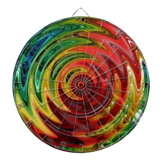 Cible de flechettes Radical Art 28 (Devant)