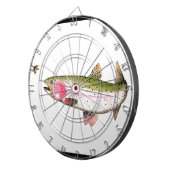 Cible De Fléchettes Rainbow Trout Fly (Devant droit)