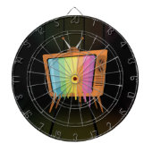 Cible De Fléchettes Rainbow TV (Devant)