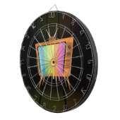 Cible De Fléchettes Rainbow TV (Devant droit)