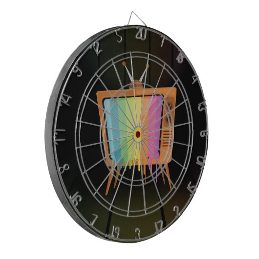 Cible De Fléchettes Rainbow TV (Devant gauche)