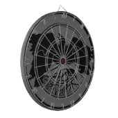 Cible De Fléchettes Raven Dartboard Cool Tribal Raven Art Dartboard (Devant gauche)