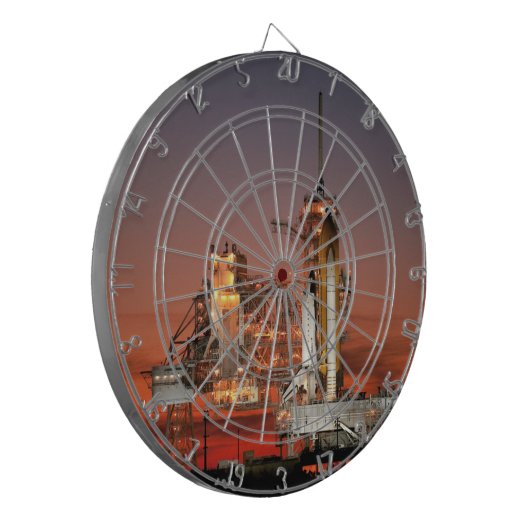 Cible De Fléchettes Red Sky for Space Shuttle Atlantis Launch (Devant gauche)