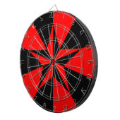 Cible De Fléchettes Red Star (Drapeau du socialisme libertaire) (Devant droit)