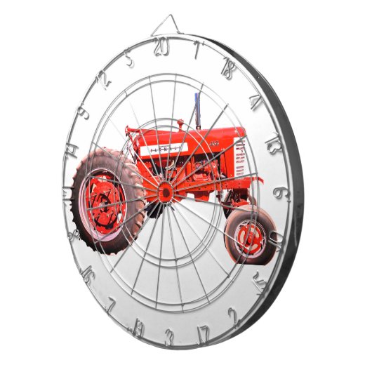 Cible de flechettes Red Tractor (Devant droit)