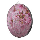 Cible De Fléchettes Reflets Rose Pâle des Fleurs de Cerisier Sakura (Devant droit)