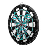 Cible De Fléchettes Réglementation turquoise Blue and Black Phoenix Ri (Devant droit)