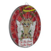Cible De Fléchettes Reindeer Angel C'est la saison d'être Vegan (Devant gauche)
