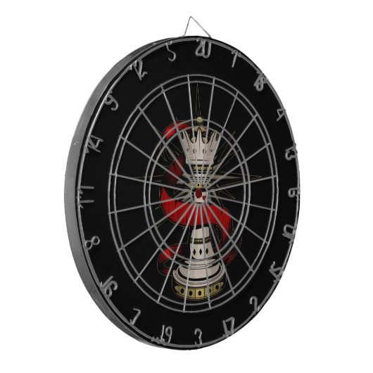 Cible De Fléchettes Reine royale (Devant gauche)