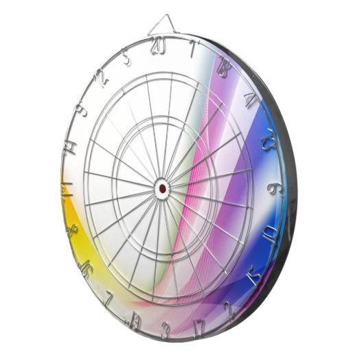 Cible De Fléchettes Remous abstrait 1 (Devant droit)