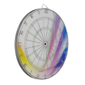 Cible De Fléchettes Remous abstrait 1 (Devant gauche)